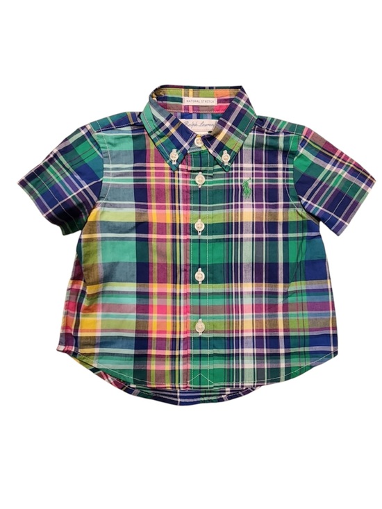 Ralph Lauren Other - NWT Ralph Lauren Baby Boy Plaid Short Sleeve Button-Down Shirt Preppy Classic